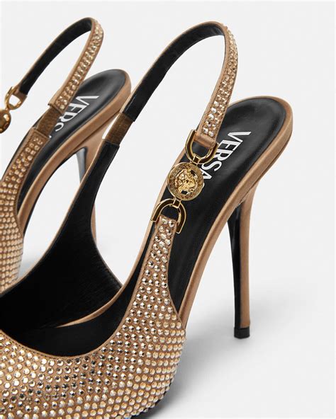 replica versace pumps|versace slingback pumps.